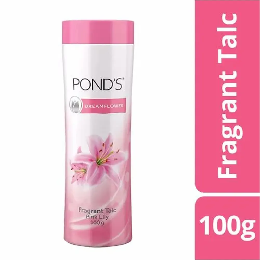 Pond'S Dreamflower Fragrant Talc Pink Lily 100G