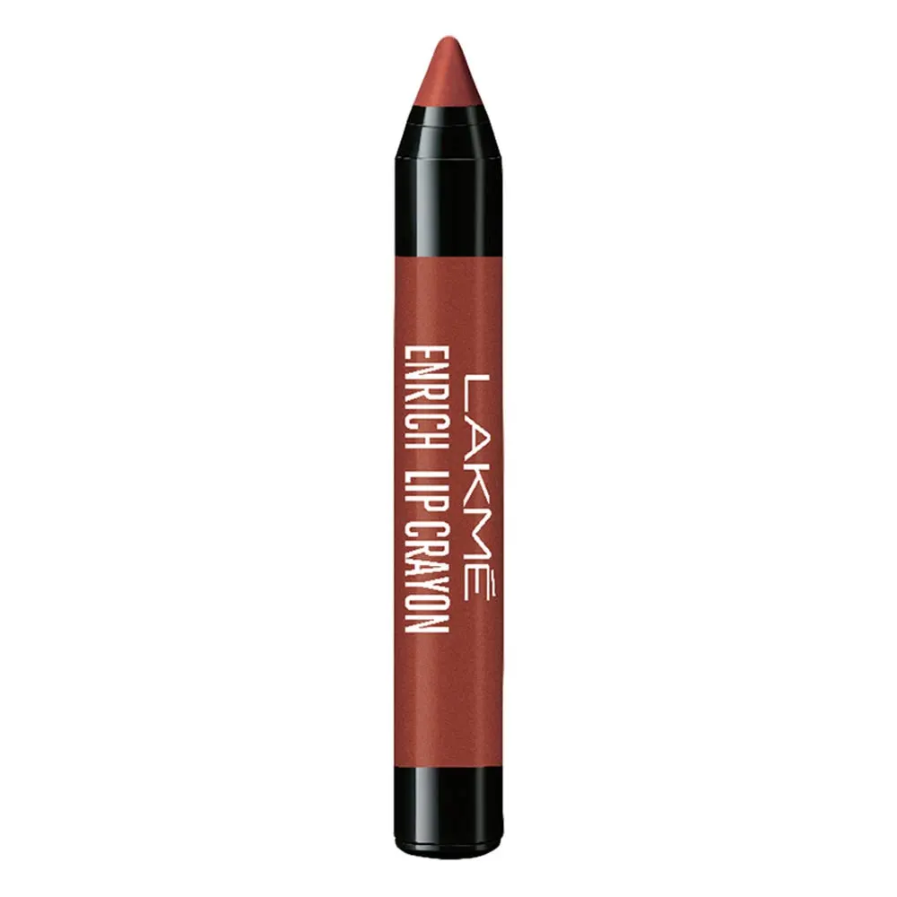 Lakme Enrich Lip Crayon 09 Cinnamon Brown 2.2G