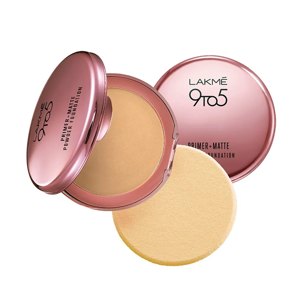 Lakme 9 To 5 Primer + Matte Powder Foundation 01 Ivory Cream 9G