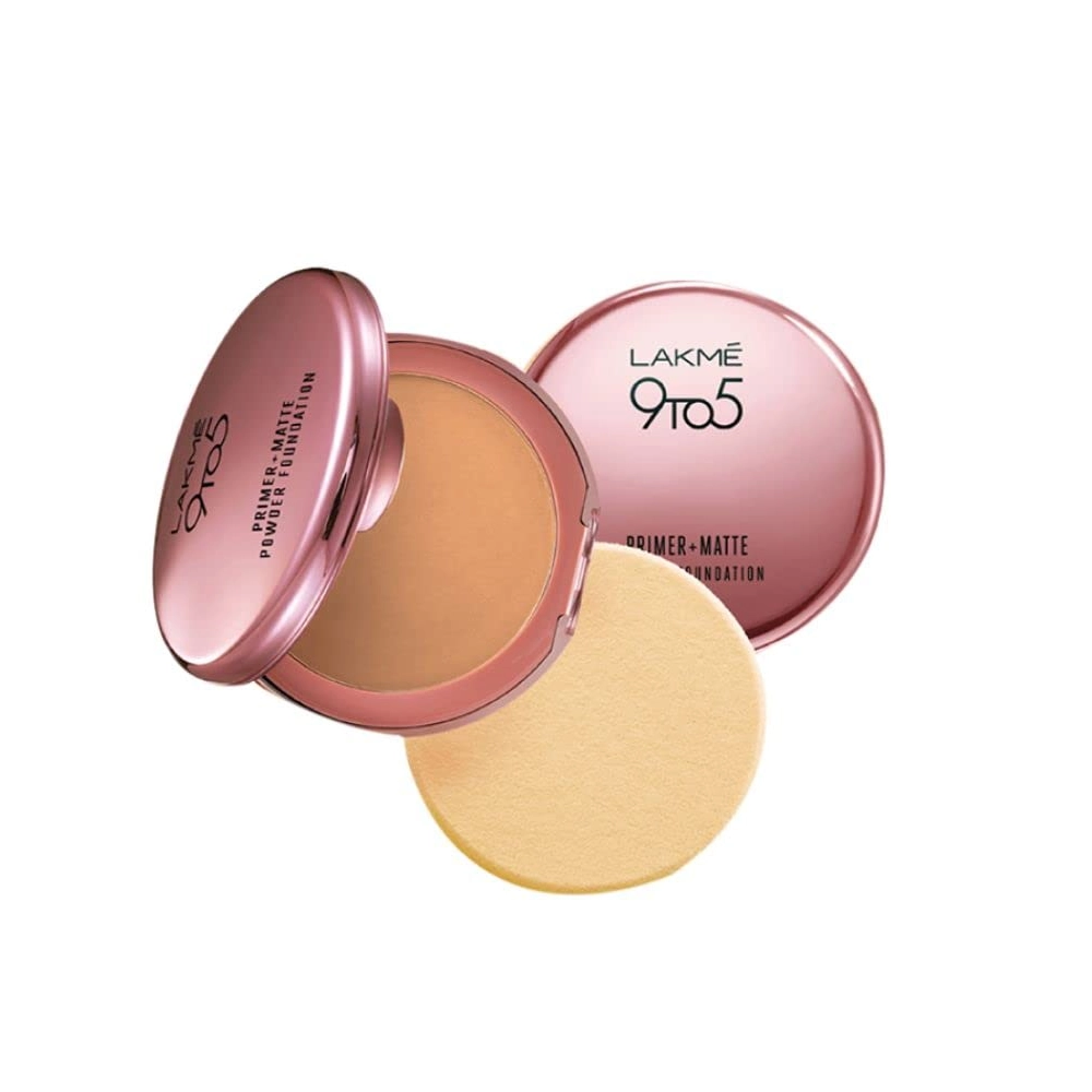 Lakme 9 To 5 Primer + Matte Powder Foundation 04 Natural Cream 9G