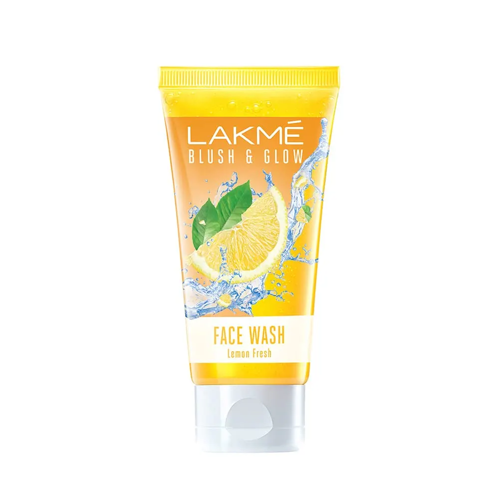 Lakme Blush And Glow Lemon Gel Facewash 50G