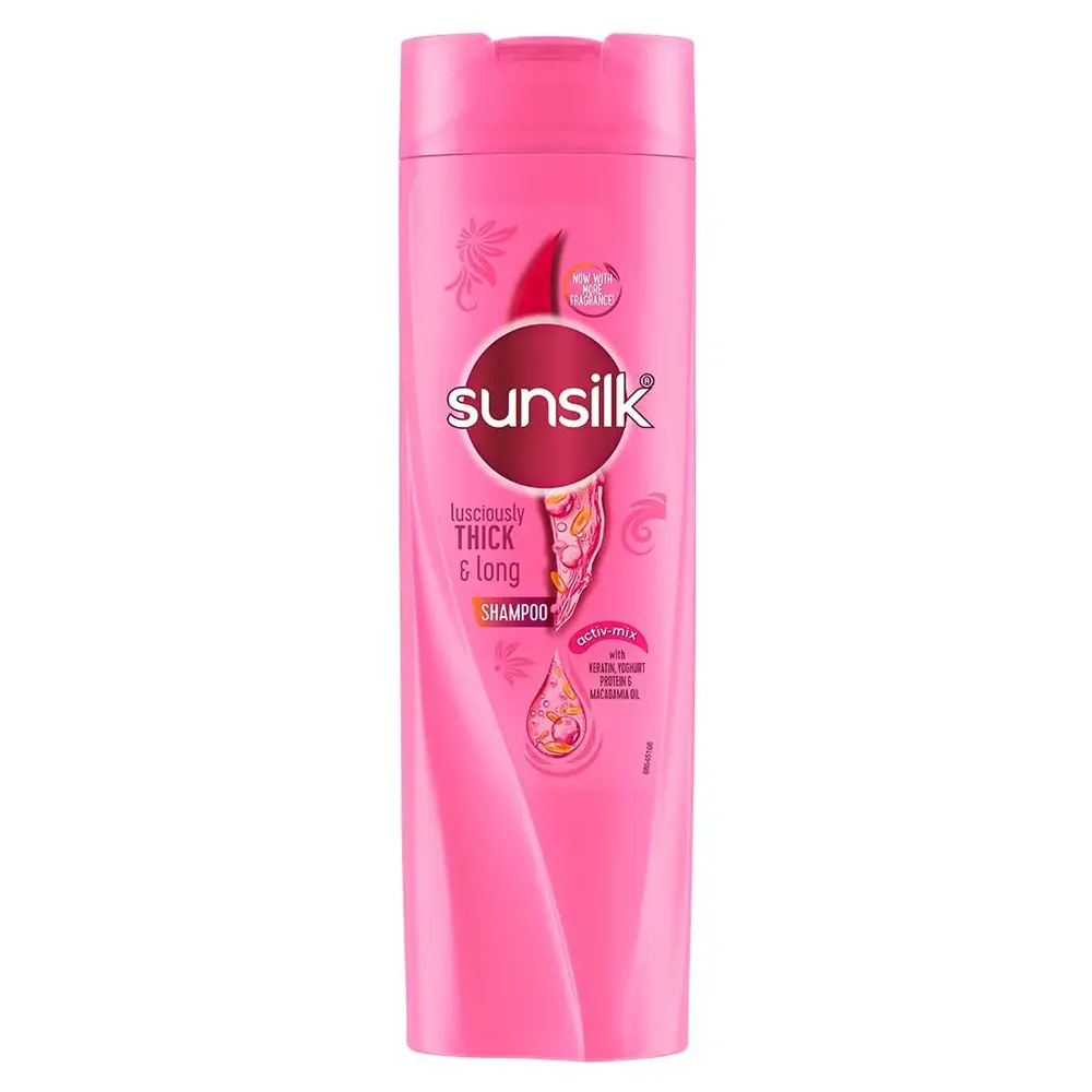 Sunsilk Keratin Yoghurt Lusciously Thick And Long Shampoo 90Ml