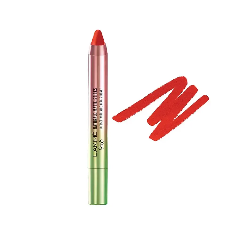 Lakme 9 To 5 Naturale Matte Sticks R2 Rouge Metro 2.2G
