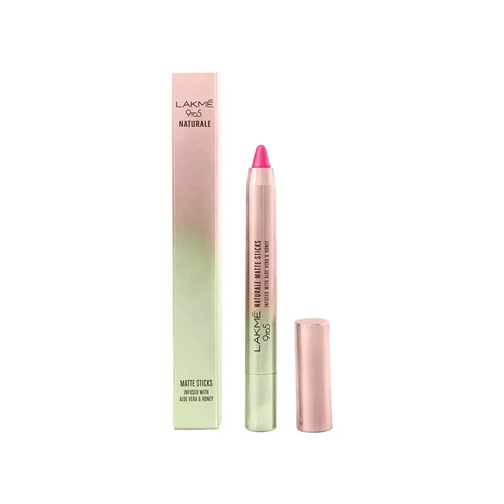 Lakme 9 To 5 Naturale Matte Sticks P1 Blush Site 2.2G