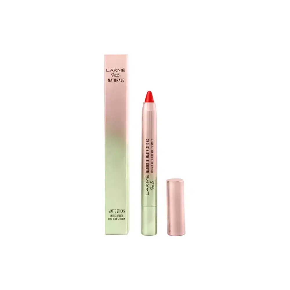 Lakme 9 To 5 Naturale Matte Sticks P4 Candy Centre 2.2G