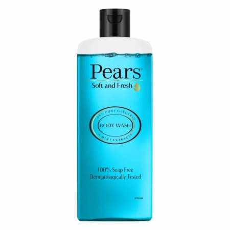 PEARS SOFT AND FRESH GLOW 0% PARABENS AND SOAP PURE GLYCERIN AND MINT EXTRACT BODY WASH250ML