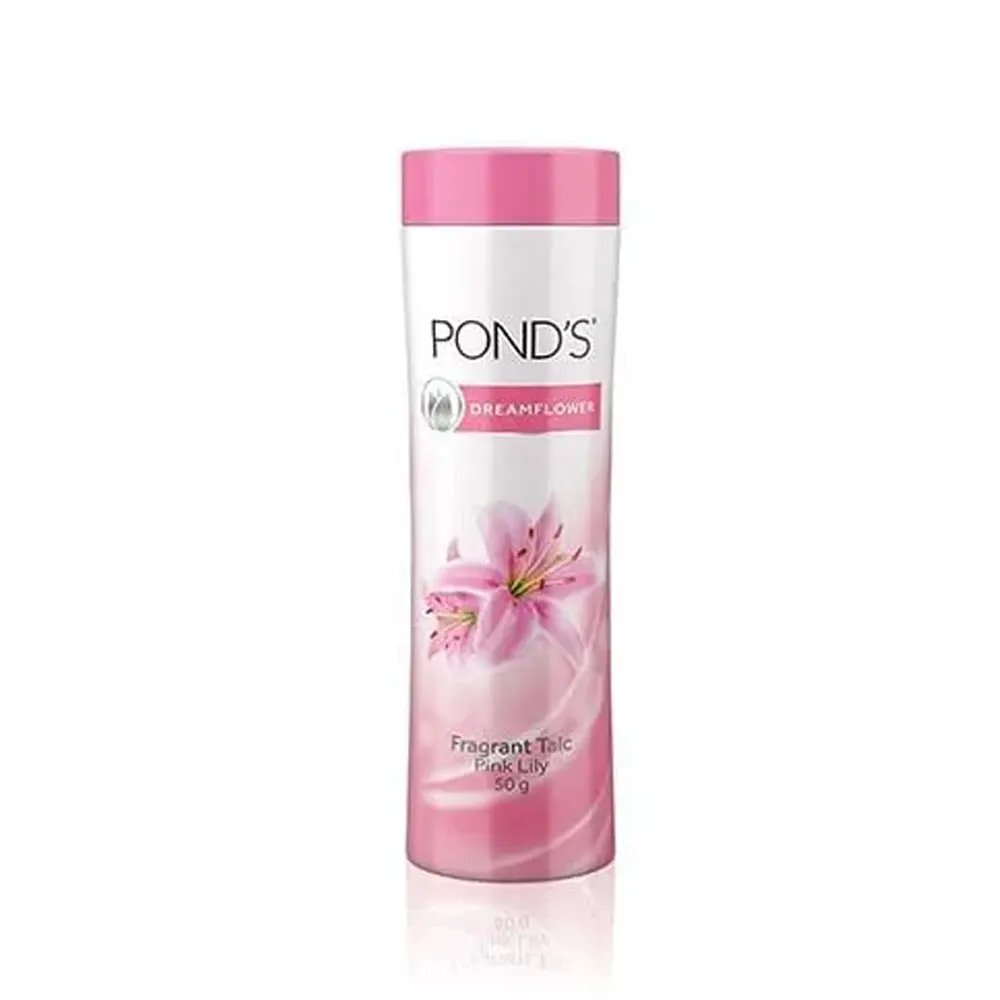 Pond'S Dreamflower Fragrant Talc Pink Lily 50 G