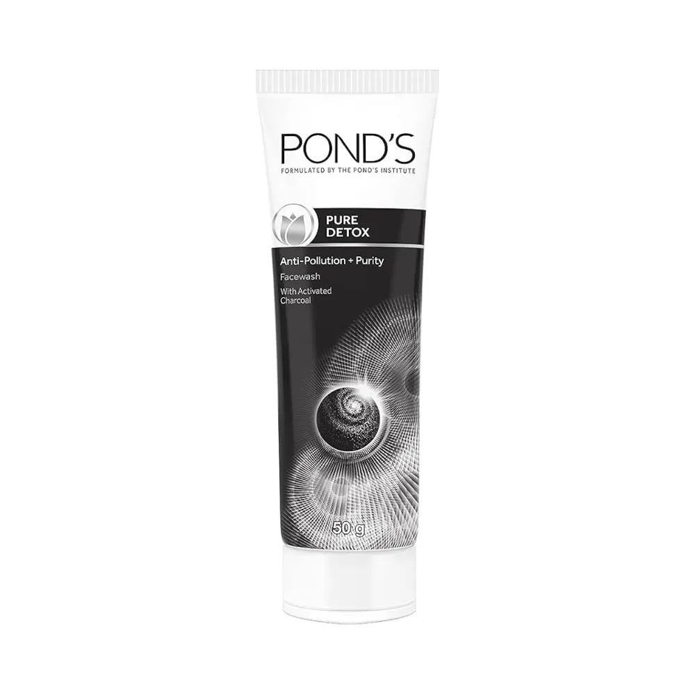 Pond'S Pure White Anti-Pollution + Purity Face Wash 50 G