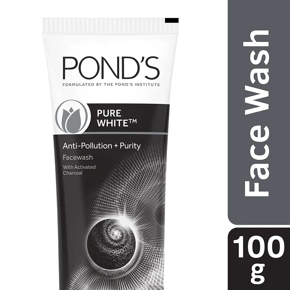 Pond'S Pure White Anti-Pollution + Purity Face Wash 100 G