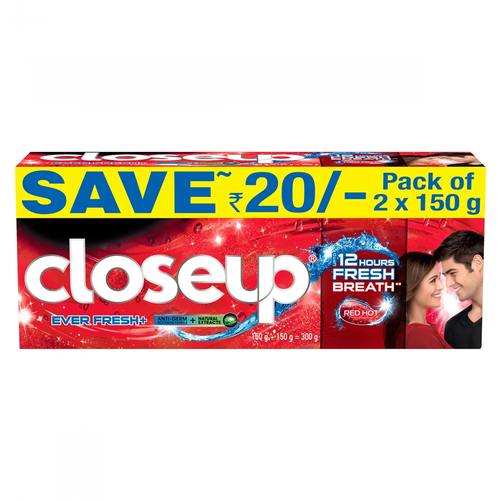 Close Up Ever Fresh+ Red Hot Tooth Paste 300G