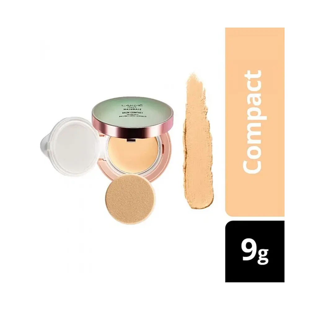 Lakme 9 To 5 Naturale Balm Compact 01 Ivory Cream 8.5G