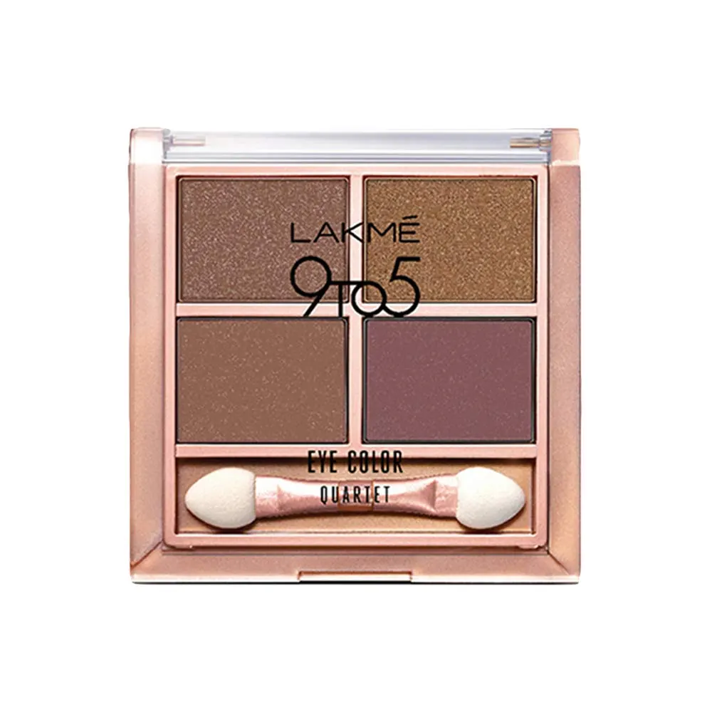 Lakme 9 To 5 Eye Color Quartet Mystic Nudes 7G