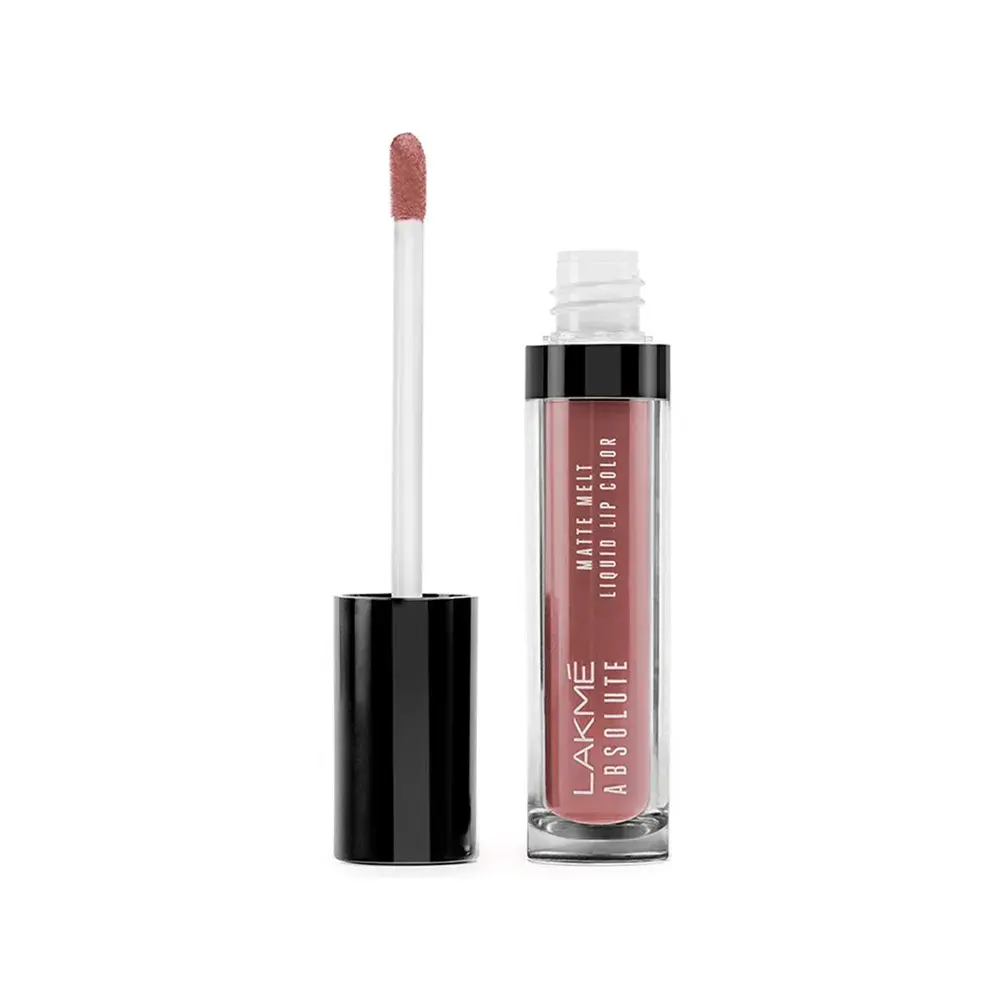 Lakme Absolute Matte Melt Liquid Lip Color 14 Nude Hit 6Ml