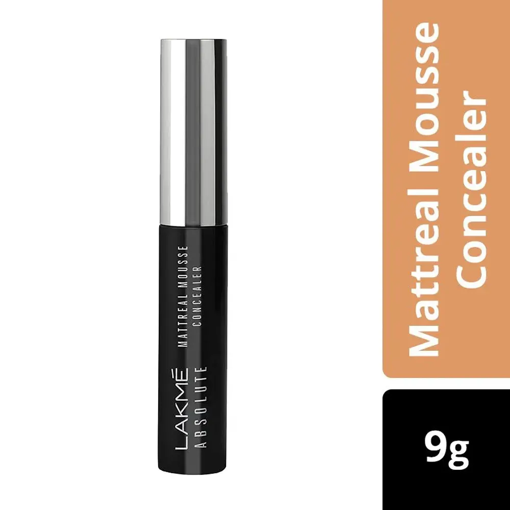 Lakme Absolute Mattreal Mousse Concealer 03 Honey 9G