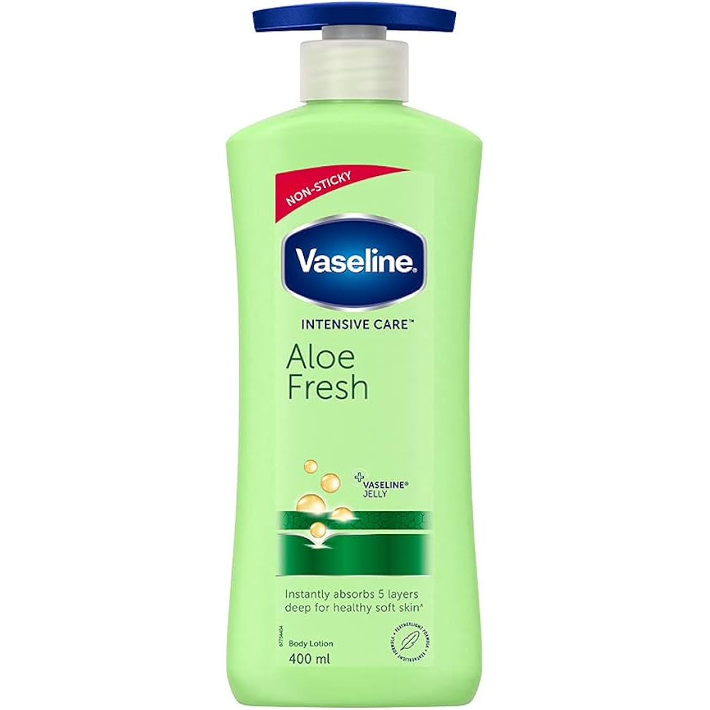 Vaseline Intensive Care Aloe Fresh Body Lotion 400Ml