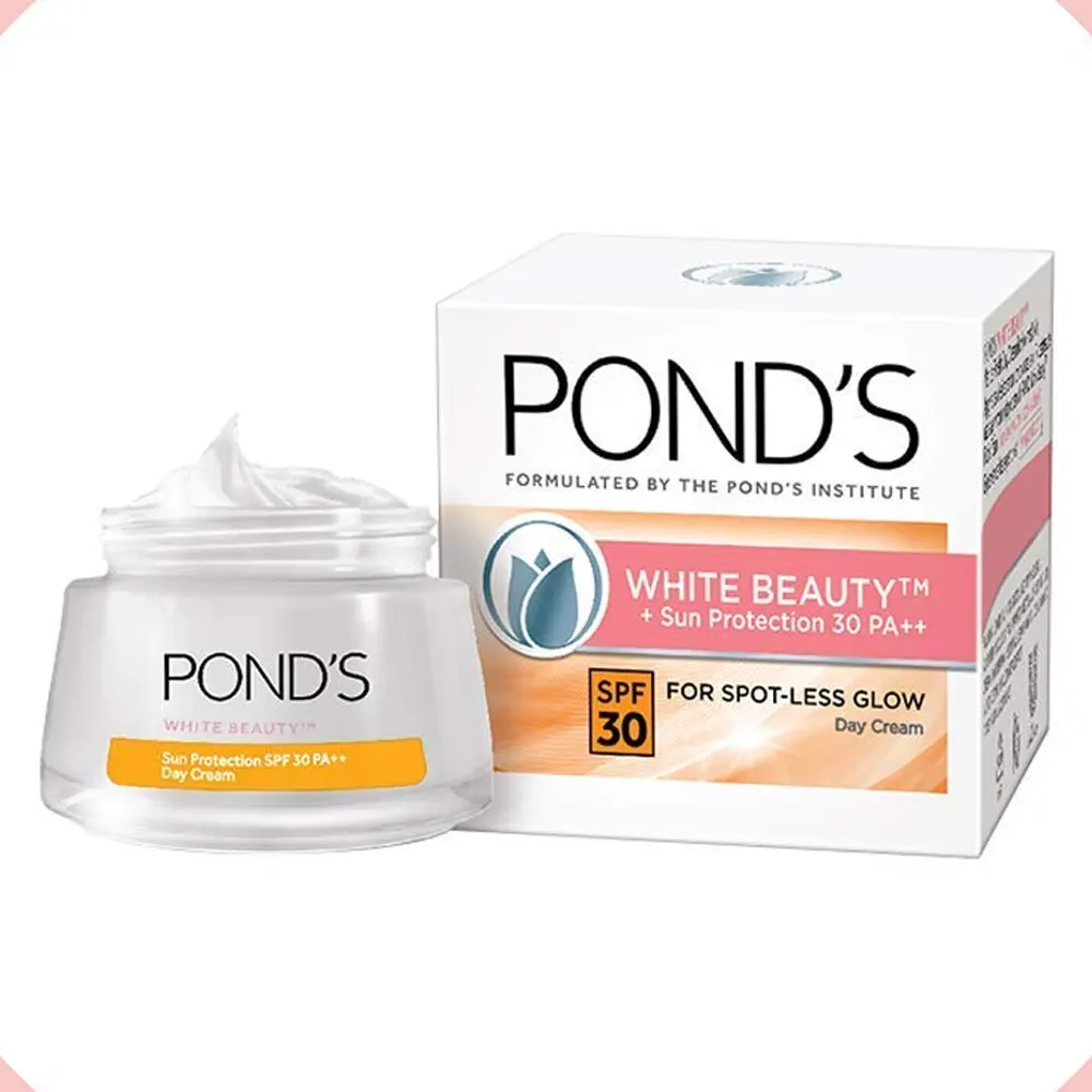 Pond'S White Beauty +Sun Protection Spf 30 Pa++ For Spot-Less Glow Day Cream 35G