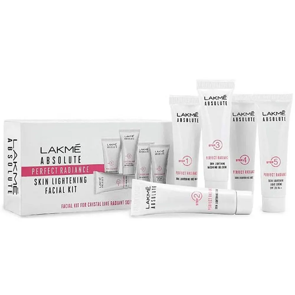 Lakme Absolute Perfect Radiance Skin Lightening Facial Kit 5N 40G