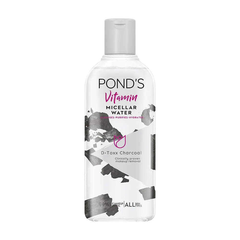 Pond'S Vitamin Micellar Water D-Toxx Charcoal 250Ml
