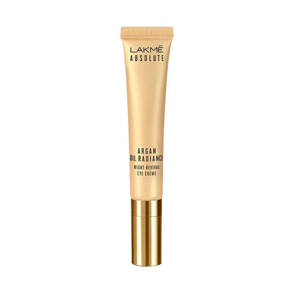 Lakme Absolute Argan Oil Radiance Night Revival Eye Creme 15G