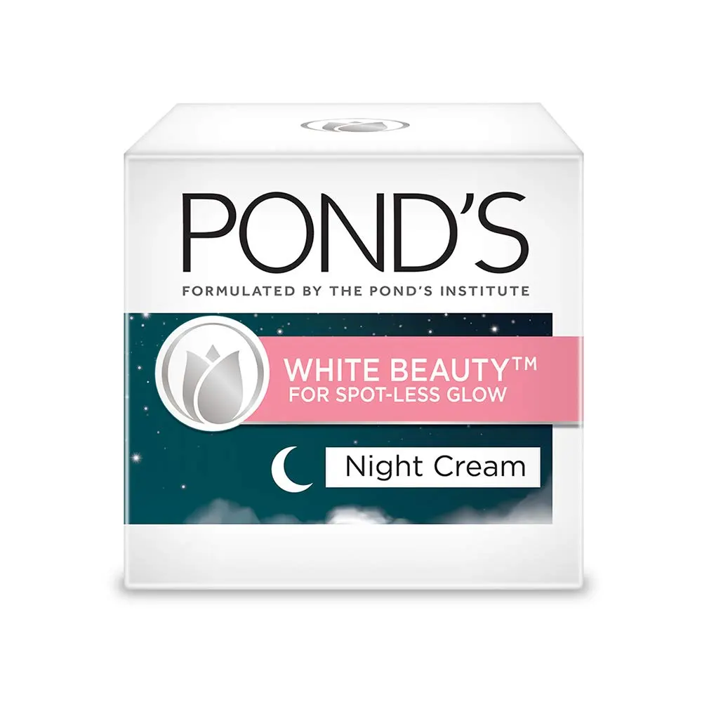Pond'S White Beauty For Spot-Less Glow Night Cream 50G