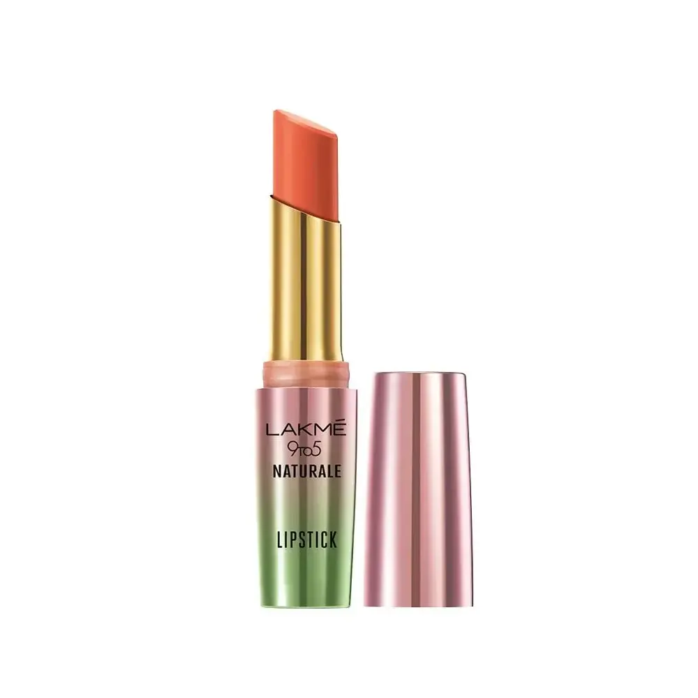 Lakme 9 To 5 Naturale Matte Lipstick Infused With Aloe Vera Np13 Coral Bliss 3.6G