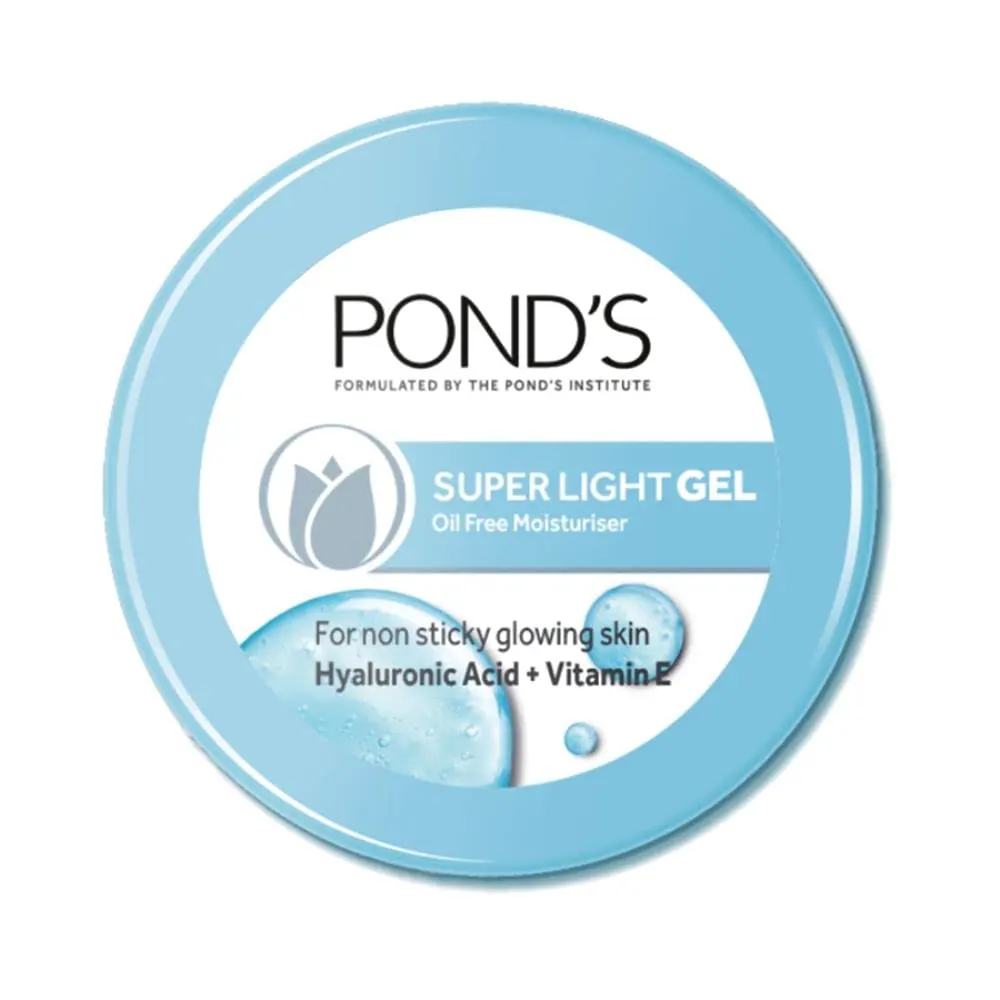 Pond'S Super Light Gel Oil Free Moisturiser For Non Sticky Glowing Skin 73G