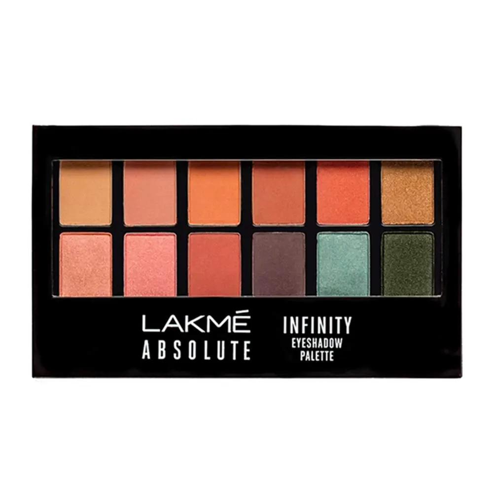Lakme Absolute Infinity Eyeshadow Palette Coral Sunset 12G