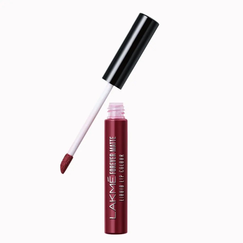 Lakme Forever Matte Liquid Lip Colour 05 Red Sangria 5.6Ml