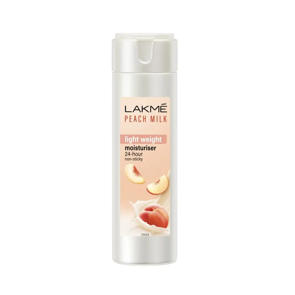 Lakme Peach Milk Light Weight Moisturiser 24-Hour Non-Sticky 200Ml