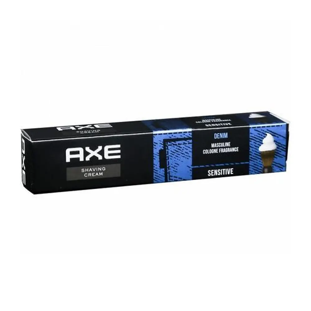Axe Shaving Cream Denim Masculine Cologne Fragrance Sensitive 78G