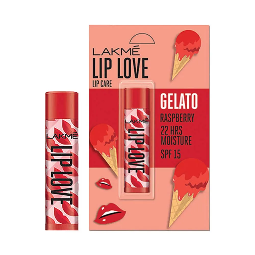 Lakme Lip Love Lip Care Gelato Raspberry 4.5G