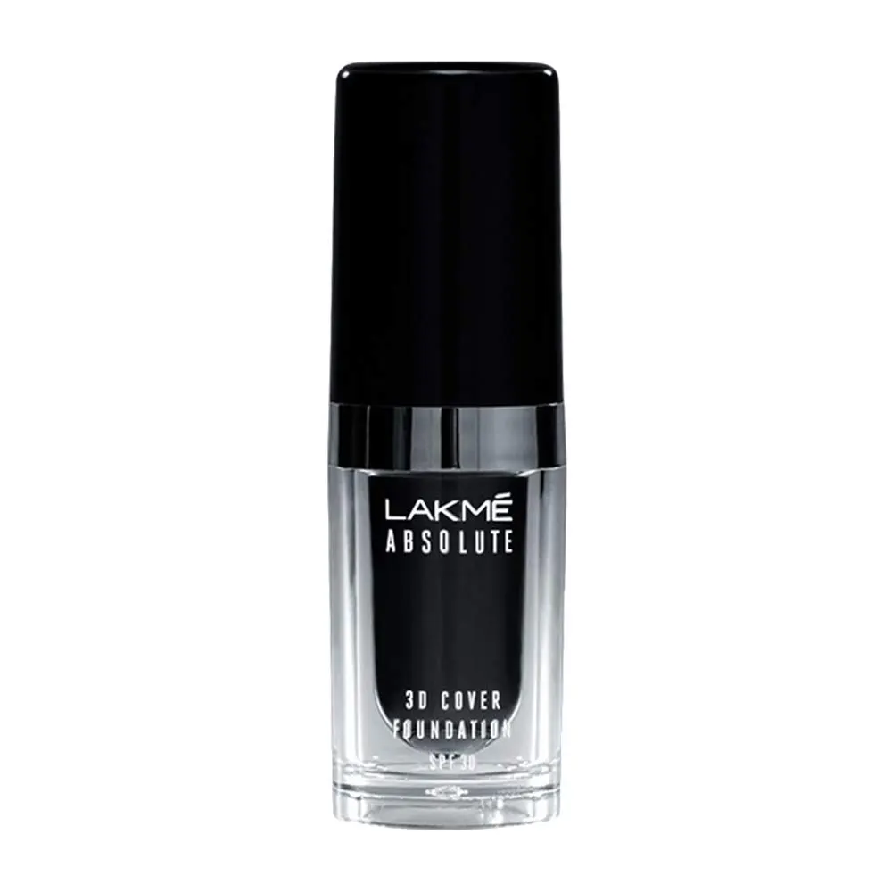 Lakme Absolute 3D Cover Foundation C100 Ivory 15Ml