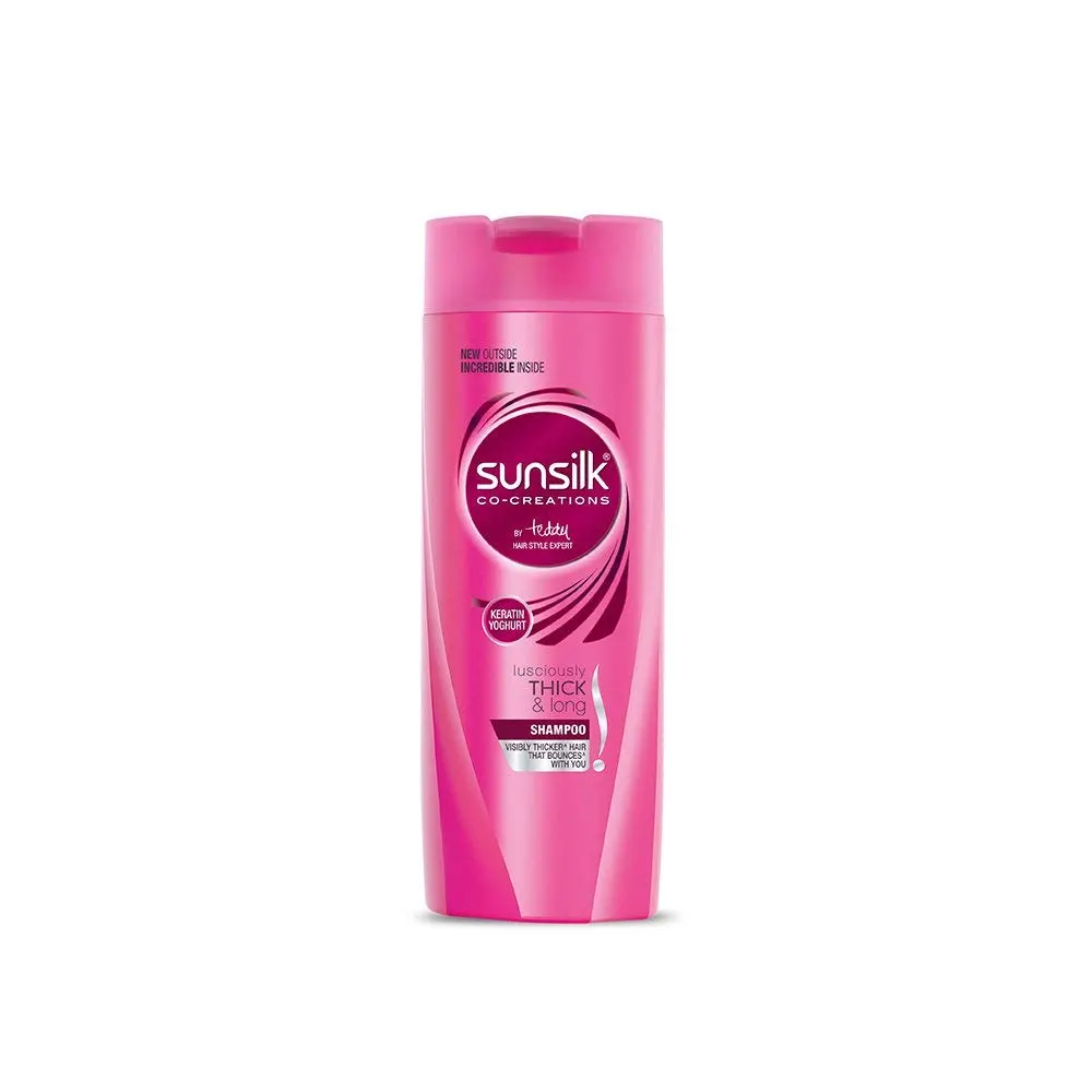 Sunsilk Keratin Yoghurt Lusciously Thick And Long Shampoo 80Ml