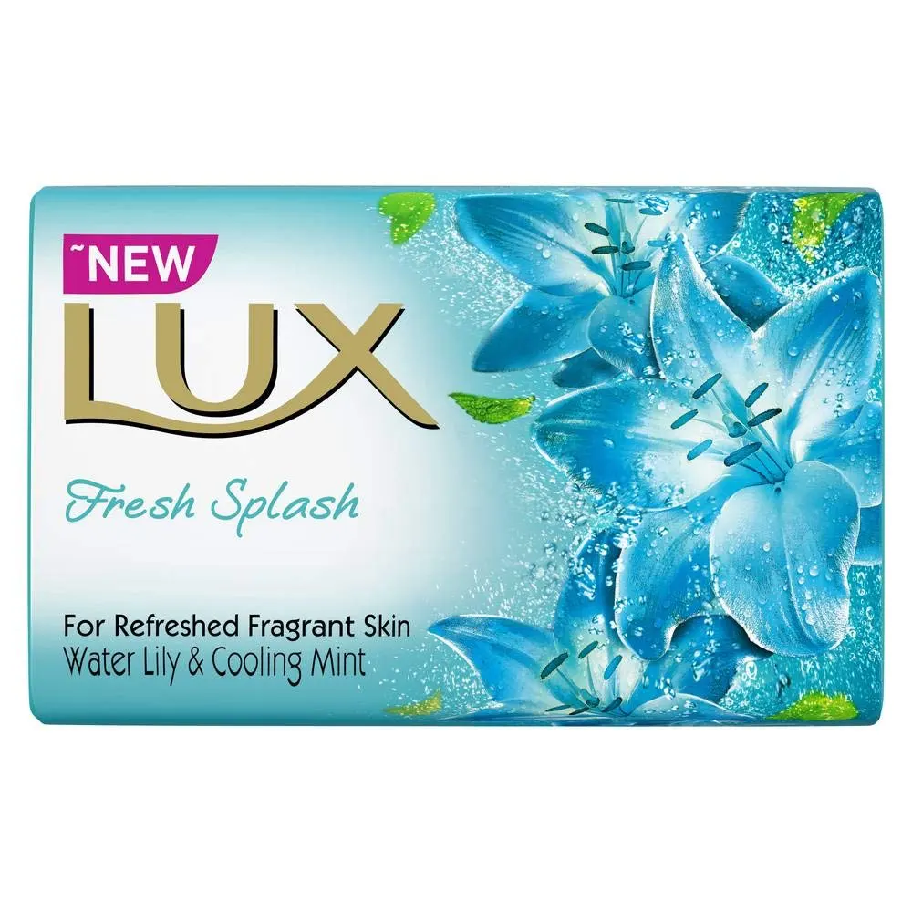 Lux Fresh Splash For Refreshed Fragrant Skin Water Lily And Cooling Mint 100G