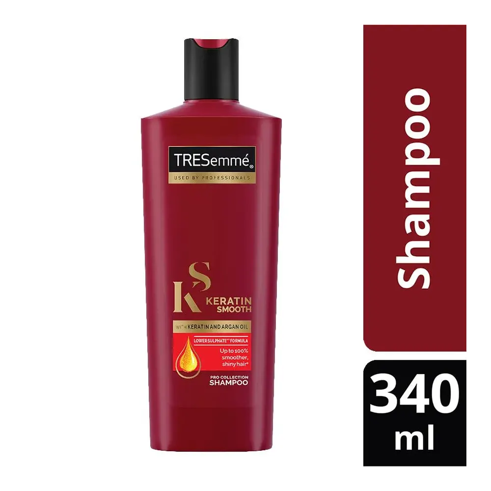 Tresemme Keratin Smooth 340Ml Shampoo And Professional Paddle Brush 1N