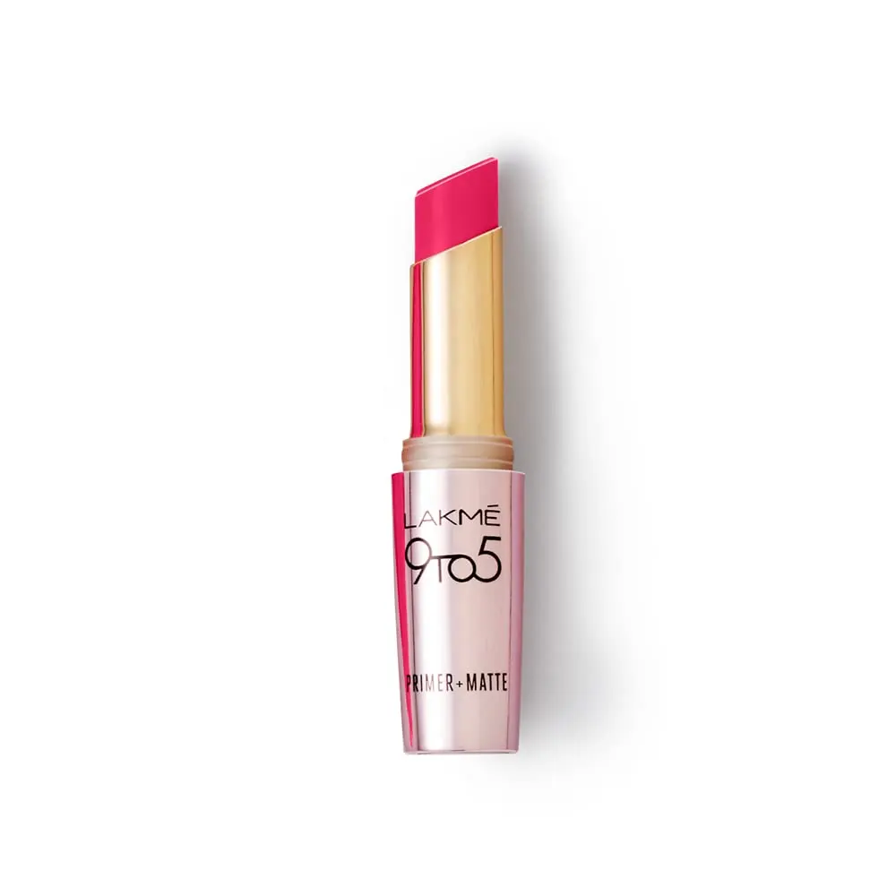 Lakme 9 To 5 Primer + Matte Lipstick Mp2 Ruby Rush 3.6G
