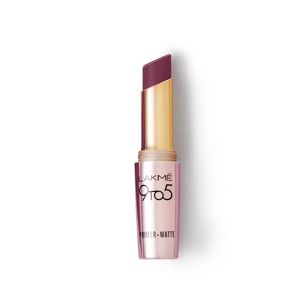 Lakme 9 To 5 Primer + Matte Lipstick Mm2 Garnet Punch 3.6G