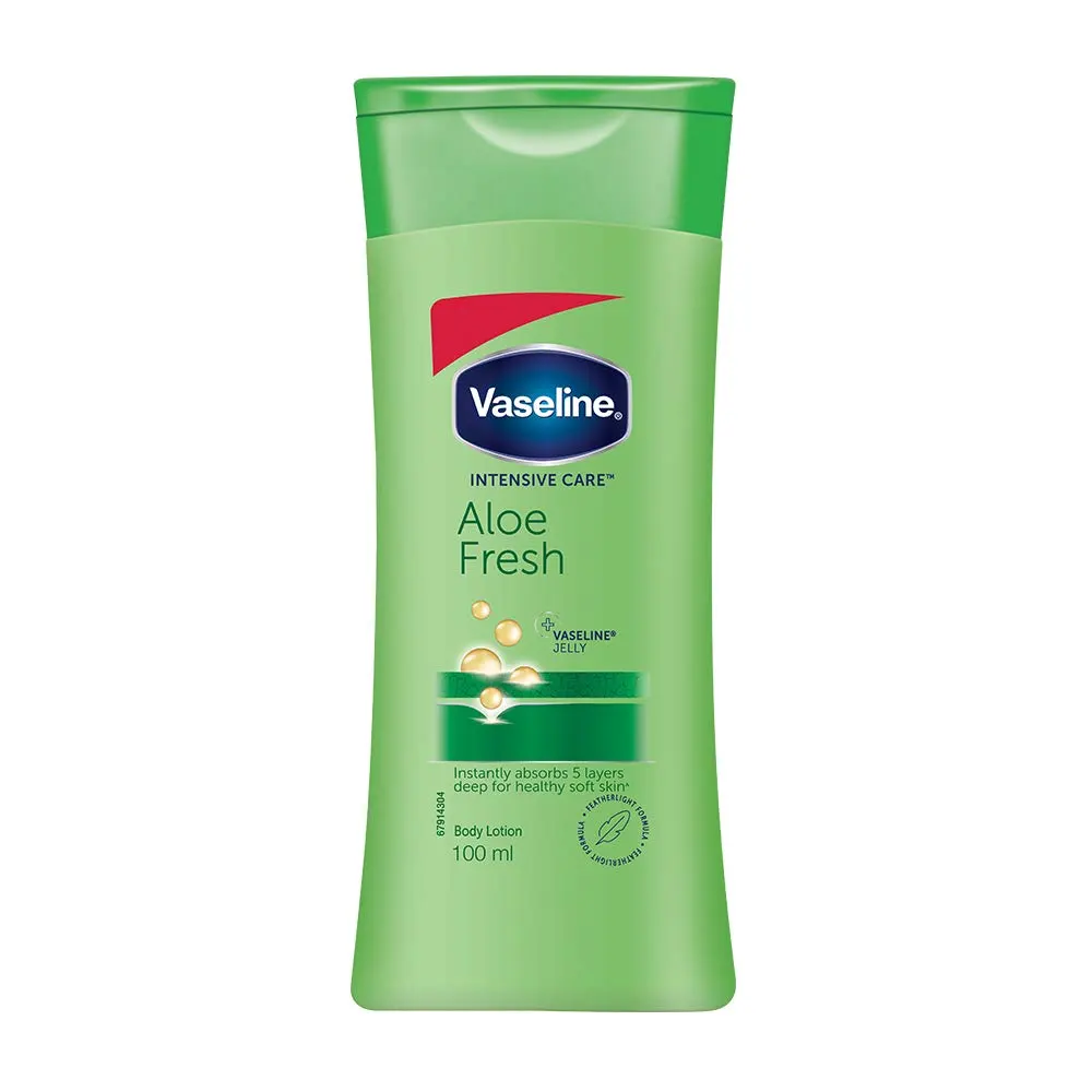 Vaseline Intensive Care Aloe Fresh Non-Sticky Body Lotion 100Ml
