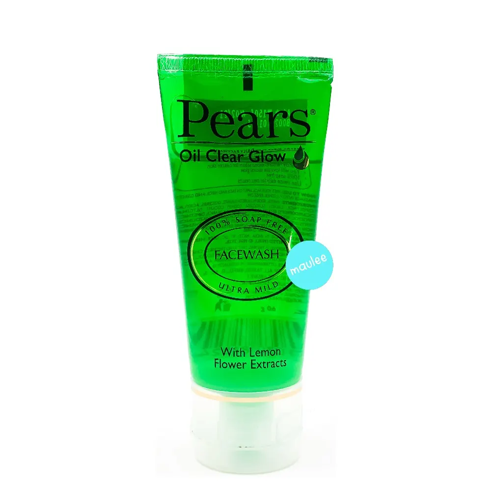 Pears Oil Clear Glow Facewash With Lemon Flower Extracts 60G