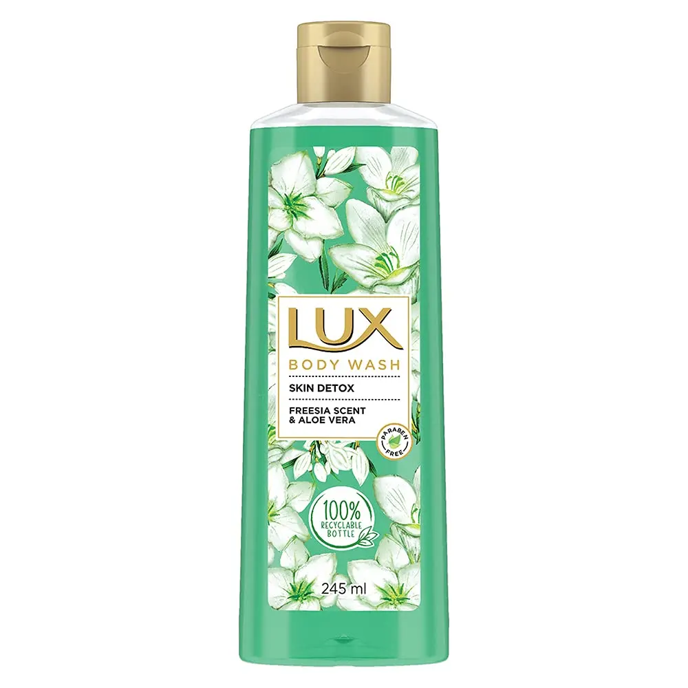 Lux Body Wash Skin Detox Freesia Scent And Aloe Vera 245Ml