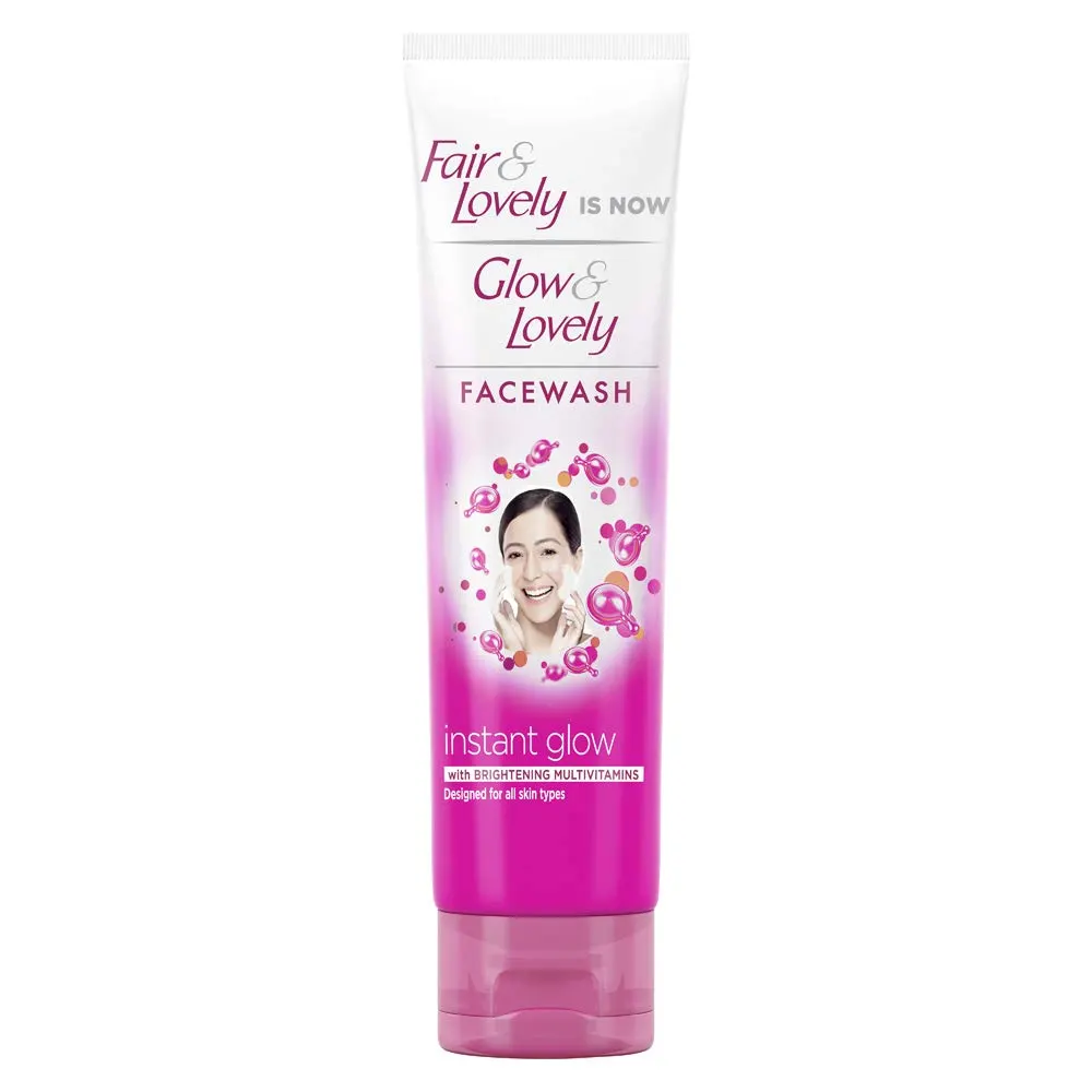 Fair And Lovely Glow And Lovely Facewash Instant Glow With Brightening Multi Vitamins 100G