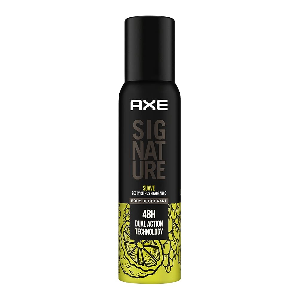 Axe Signature Suave Zesty Citrus Fragrance Body Deodorant 122Ml