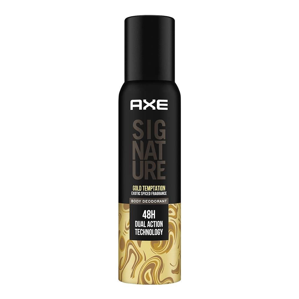 Axe Signature Gold Temptation Exotic Spiced Fragrance Body Deodorant 122Ml