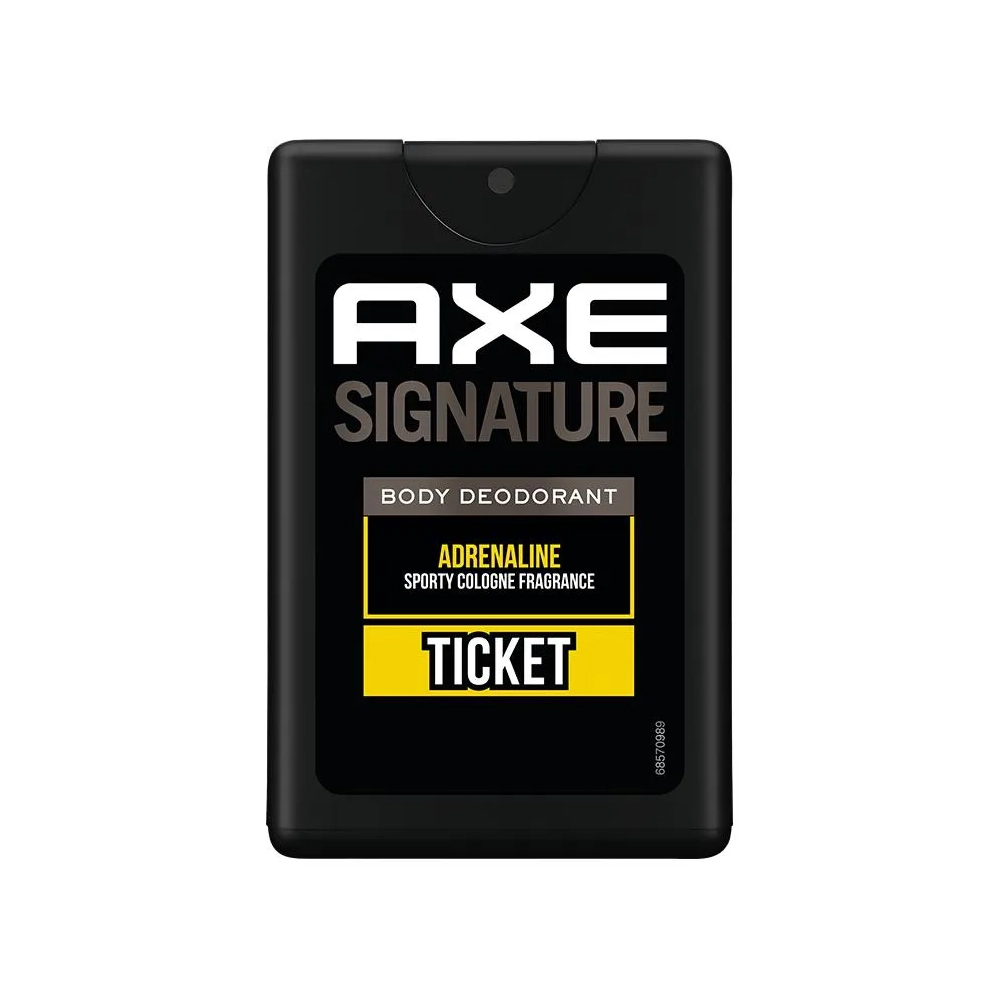 Body Perfume Axe Pocket Perfume Flavours AXE Signature Intense