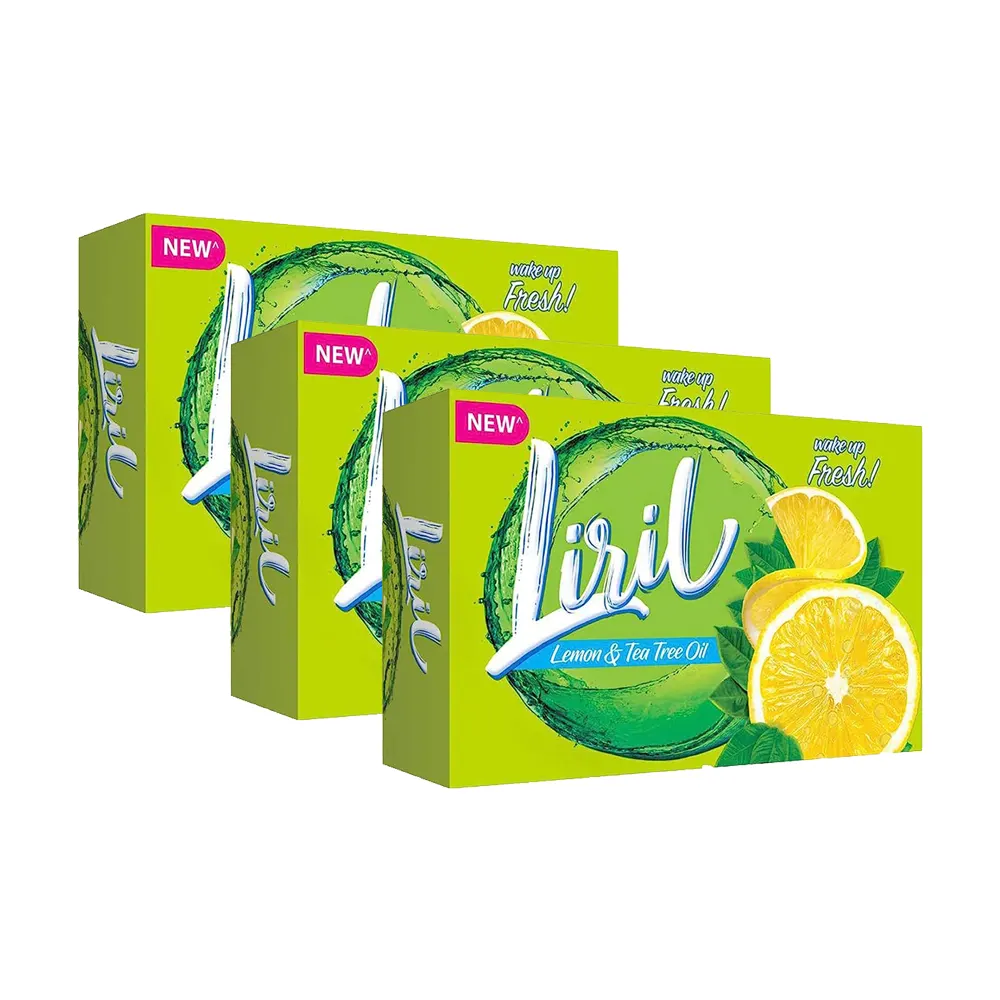 Liril Lime And Tea Tree Oil 3Ux125G + 125G