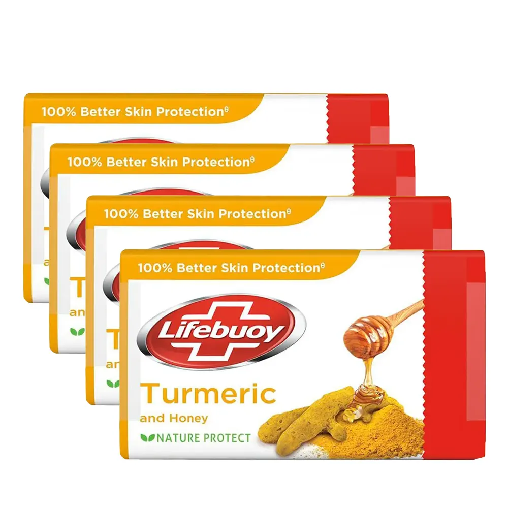 Lifebuoy Turmeric And Honey Nature Protect Mega Offer 4Ux100G