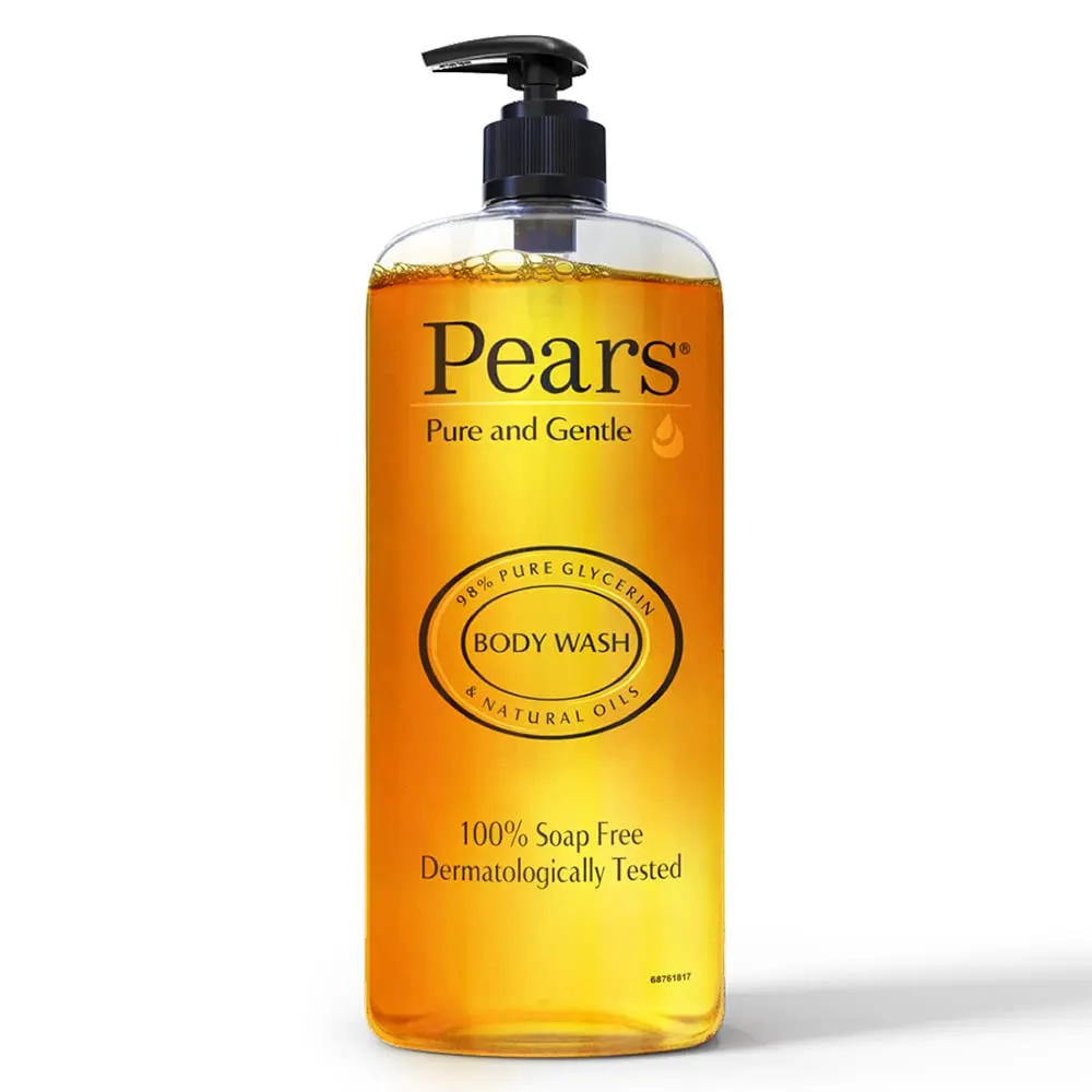 Pears Pure & Gentle Body Wash 98% Pure Glycerin & Natural Oils 750Ml