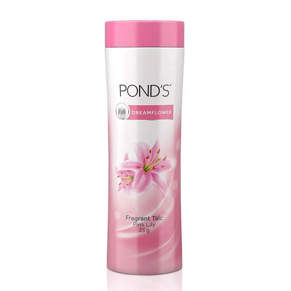 Pond'S Dreamflower Fragrant Talcum Powder Pink Lily 25G