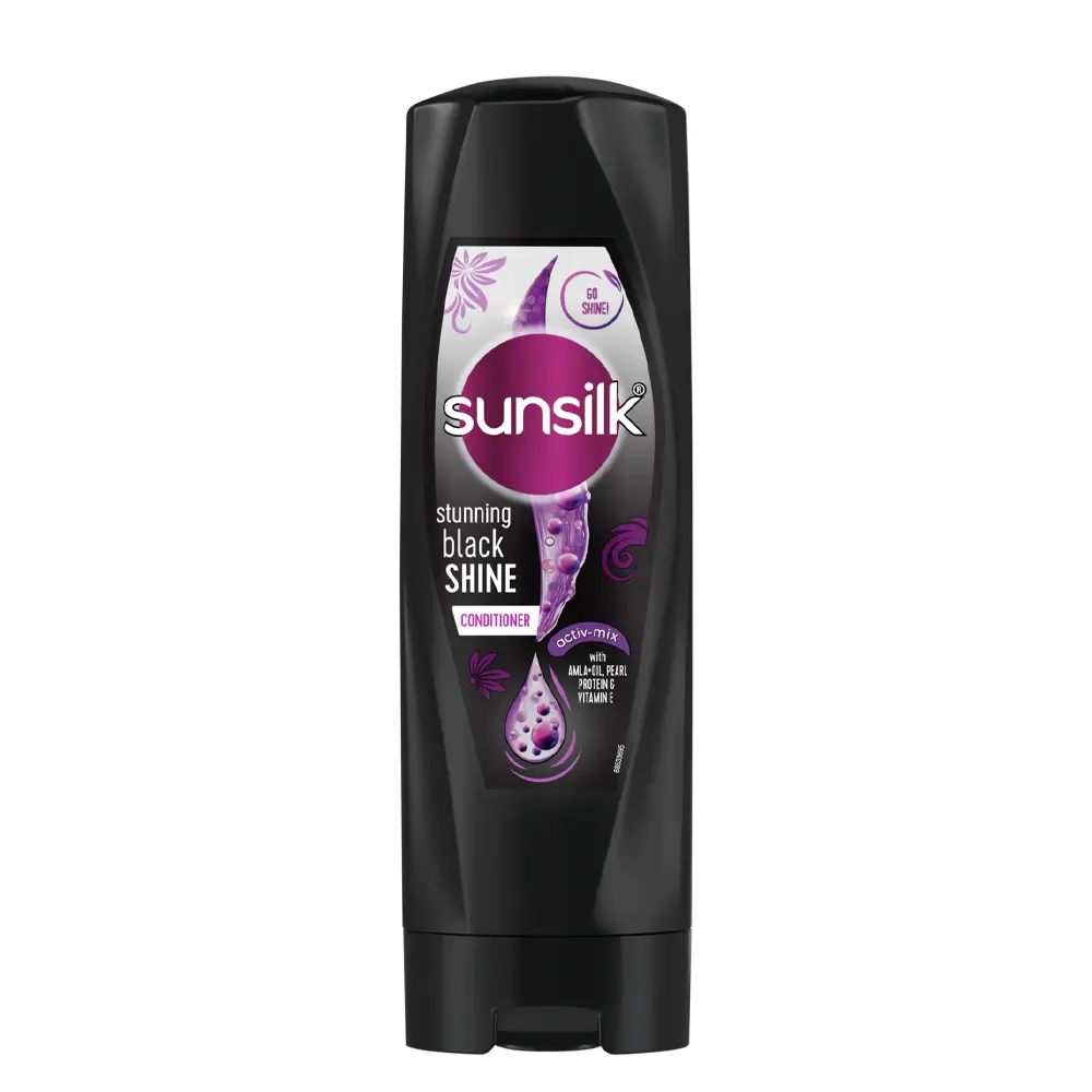 Sunsilk Stunning Black Shine Conditioner Activ Mix 80Ml