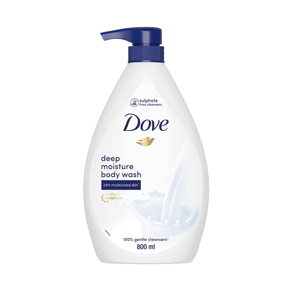 Dove Deep Moisture Body Wash (Suiphate Free Cleansers) 800Ml